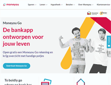 Tablet Screenshot of moneyou.nl